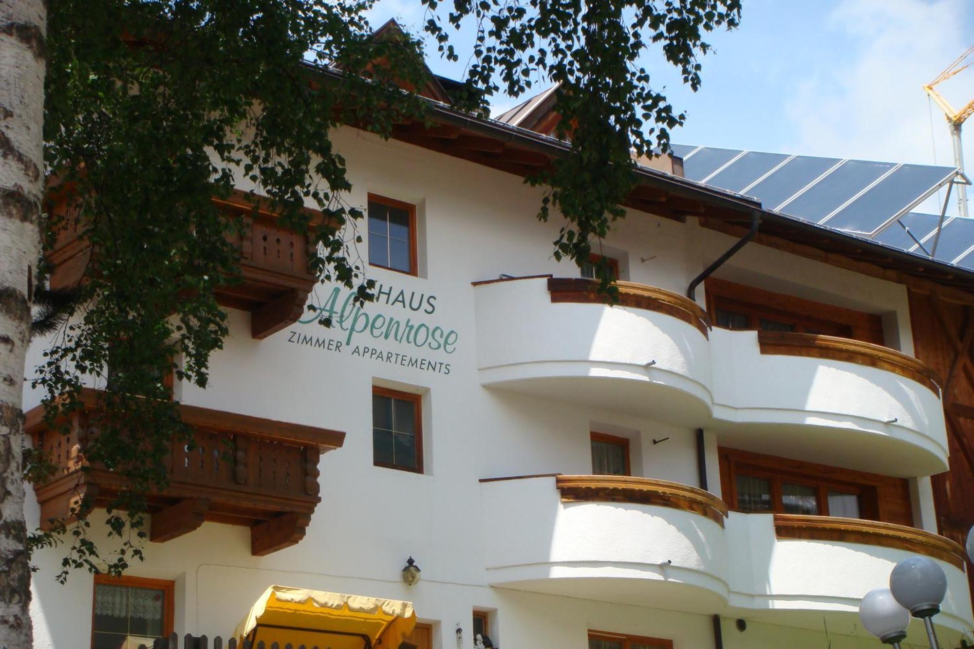 Pension Alpenrose Serfaus Zewnętrze zdjęcie